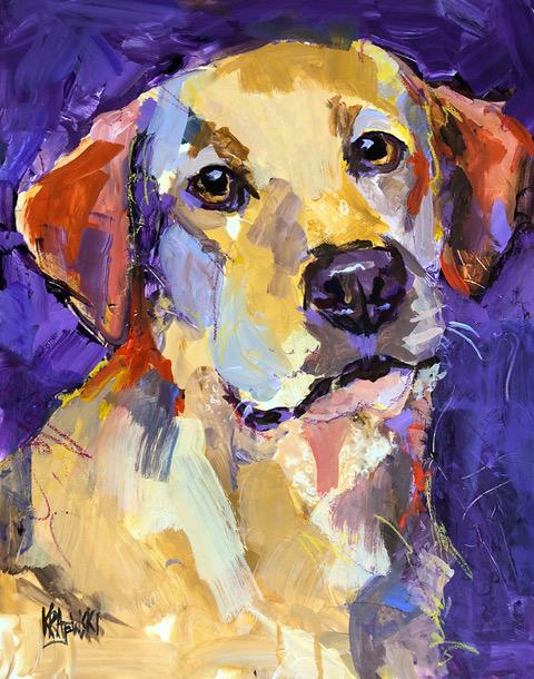 December First Friday: Pet Portrait Artist Ron Krajewski