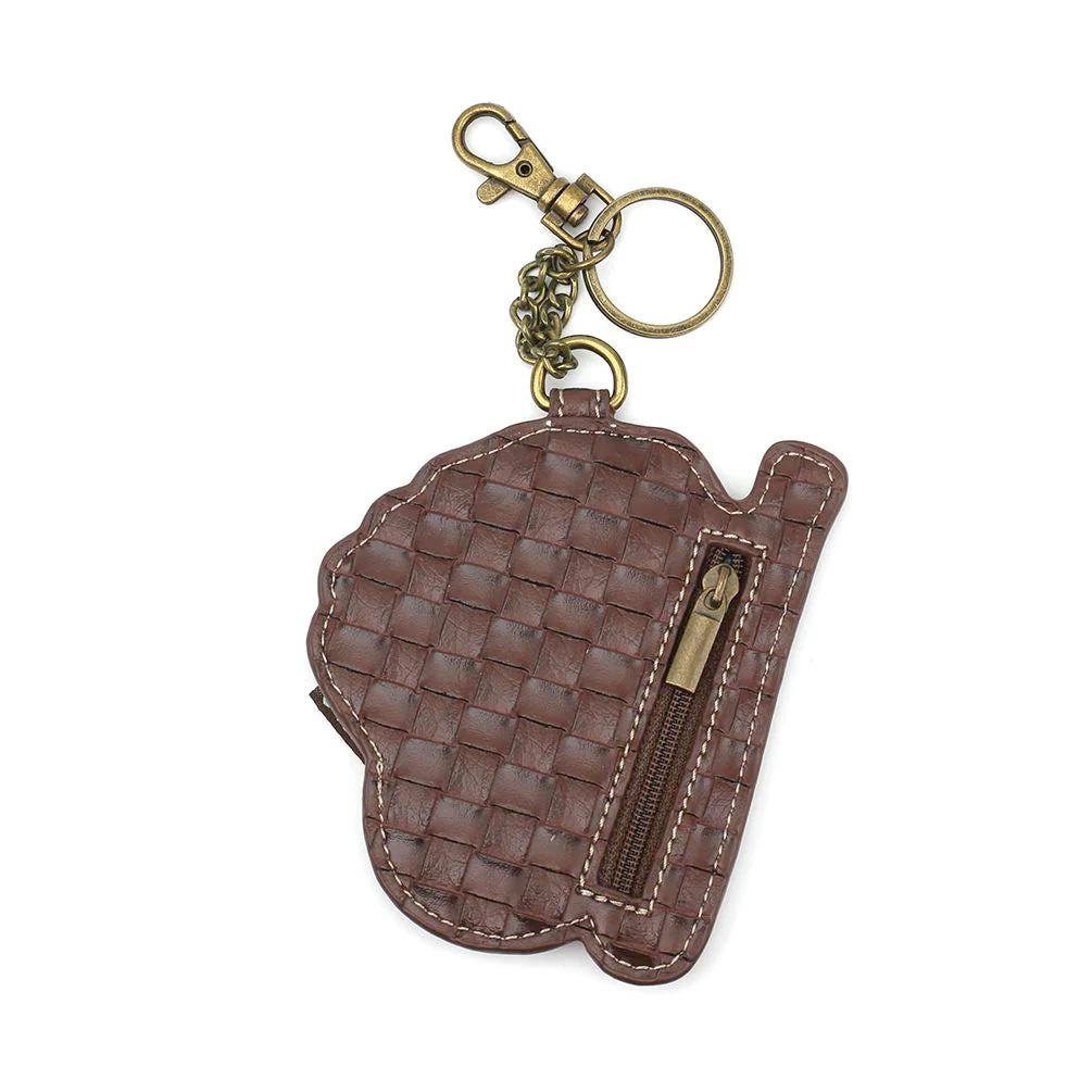 Baseball Coin Purse and Key Chain