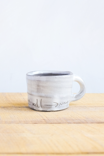 Love All Ways Hand Painted Ceramic Mini Mug