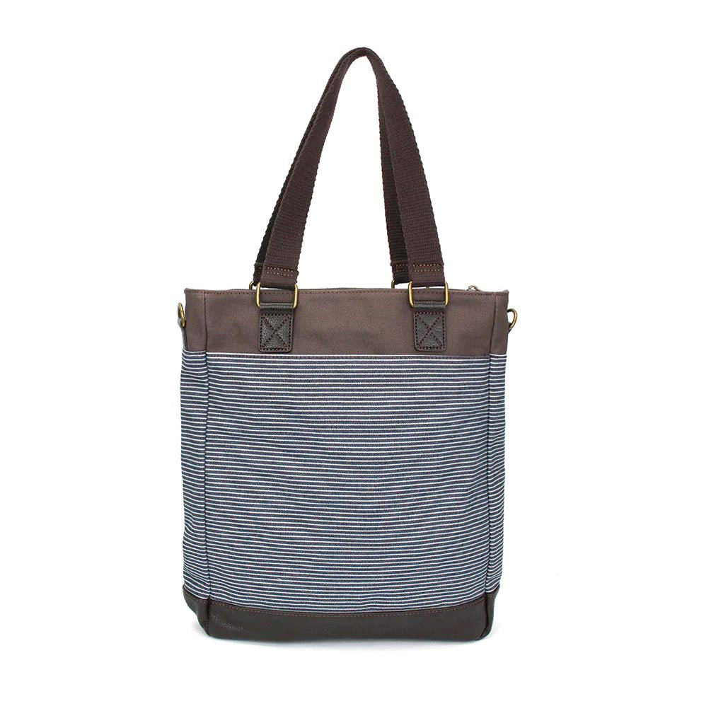 Blue Bird Work Tote in Denim Stripe
