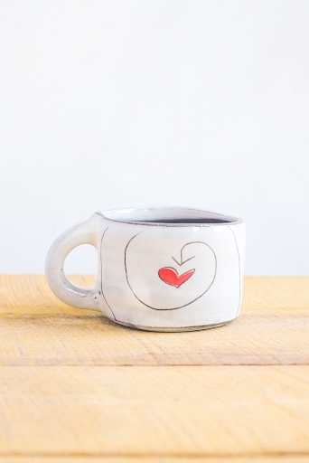 I Choose Hand Painted Ceramic Mini Mug