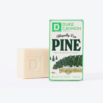 ILLEGALLY CUT PINE BIG ASS BRICK OF SOAP BY DUKE CANNON
