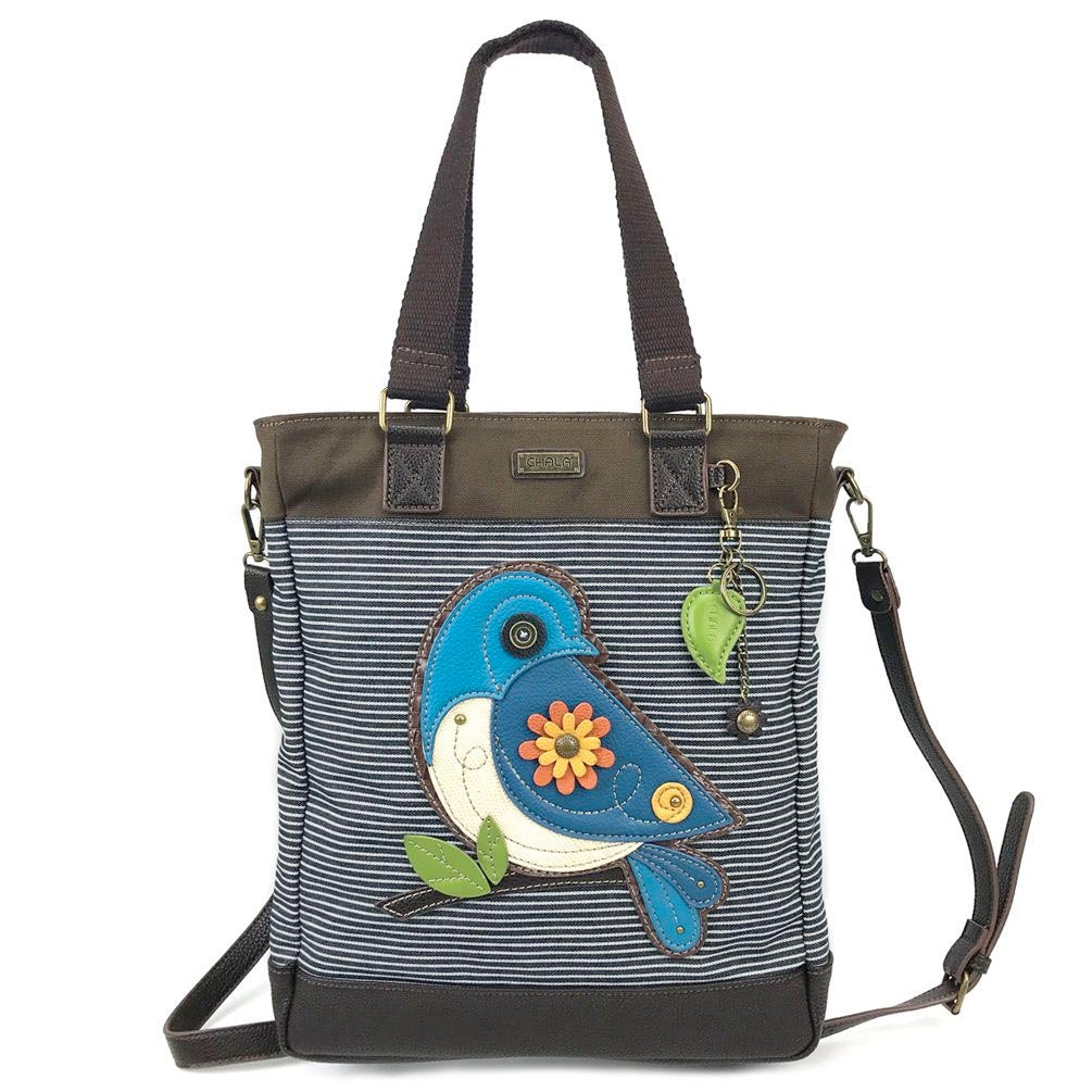 Blue Bird Work Tote in Denim Stripe
