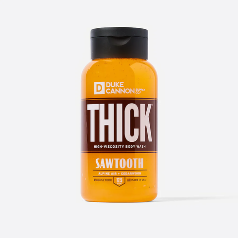 SAWTOOTH THICK HIGH VISCOSITY BODY WASH BY DUKE CANNON