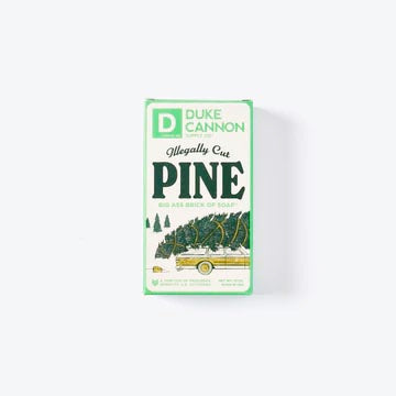 ILLEGALLY CUT PINE BIG ASS BRICK OF SOAP BY DUKE CANNON