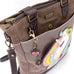 Unicorn Work Tote in Pink Stripe