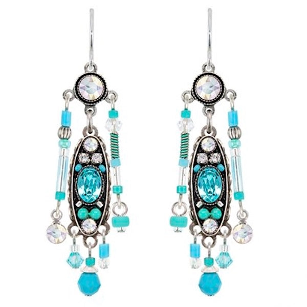 Ice Milano Elaborate Earrings by Firefly Jewelry