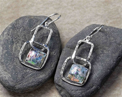 Prospoerina Roman Glass Earrings