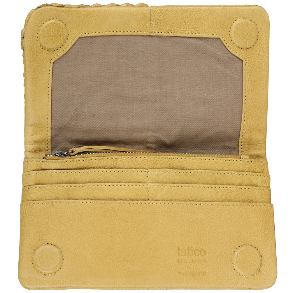 Whitney Leather Wallet in Black