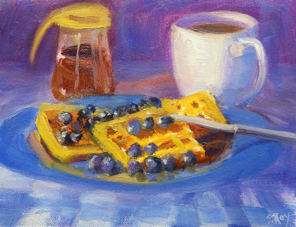 Waffles for Breakfast by Simonne Roy