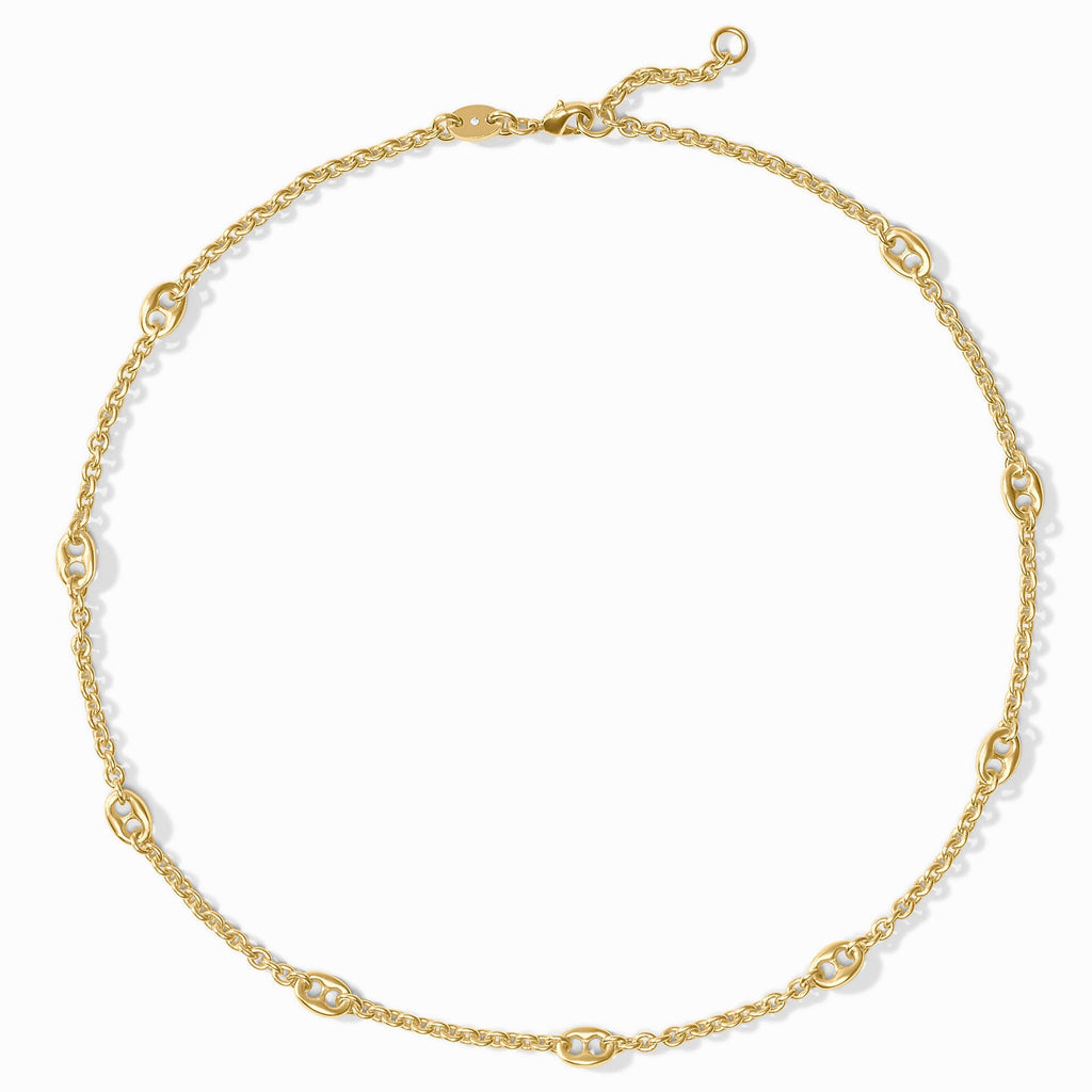 Laguna Delicate Station Necklace in Gold by Julie Vos