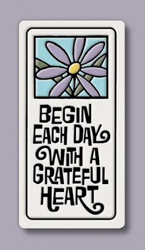 Grateful Heart Ceramic Magnet