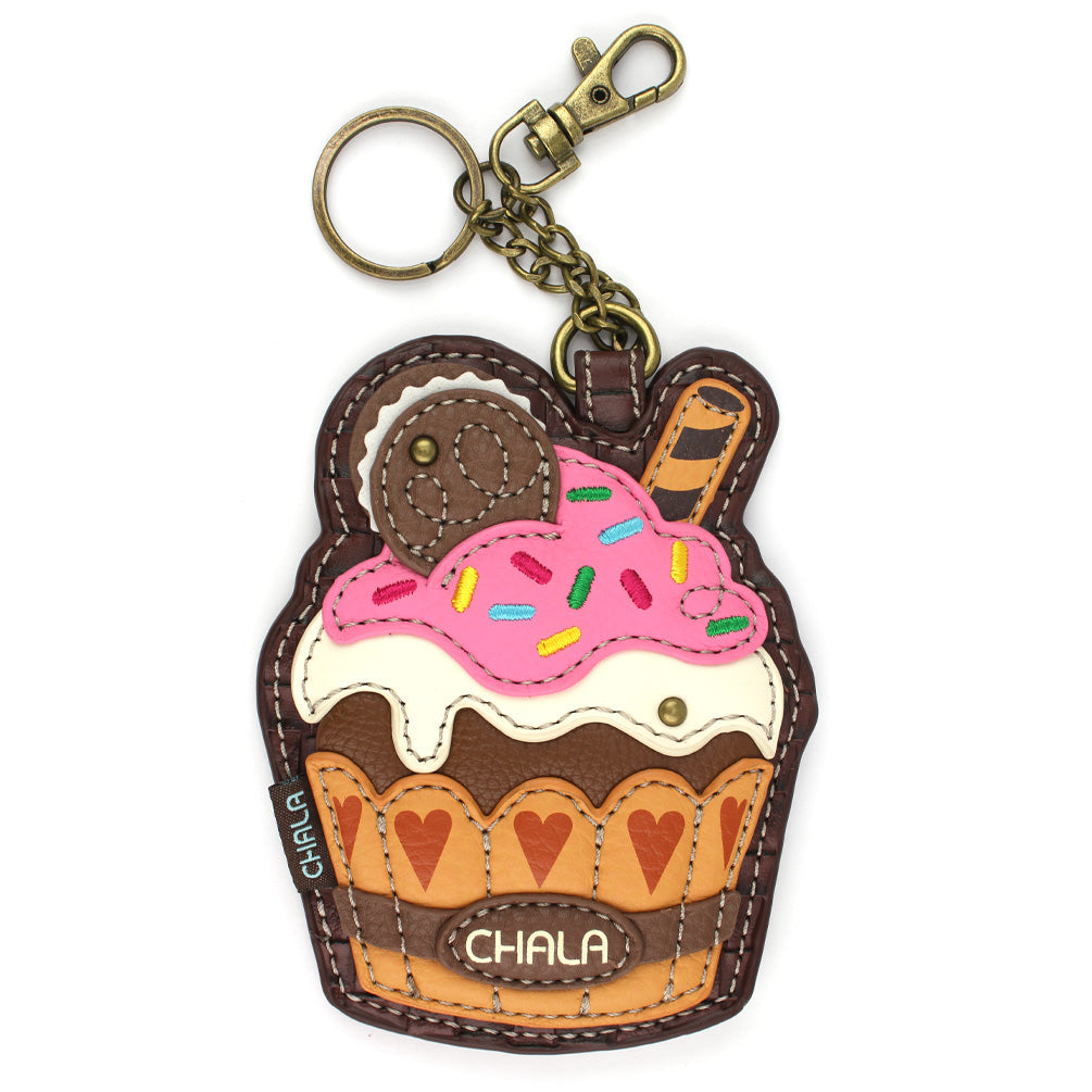 Cupcake Coin Purse and Key Chain by Chala
