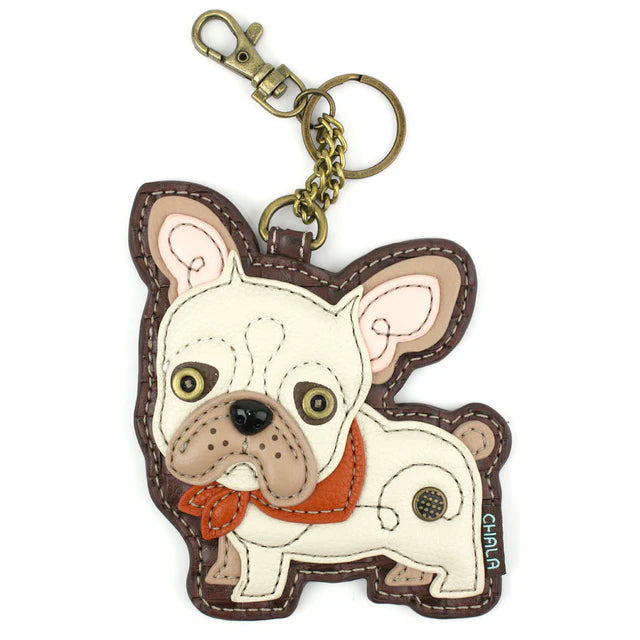 French Bulldog Coin Purse and Key Chain