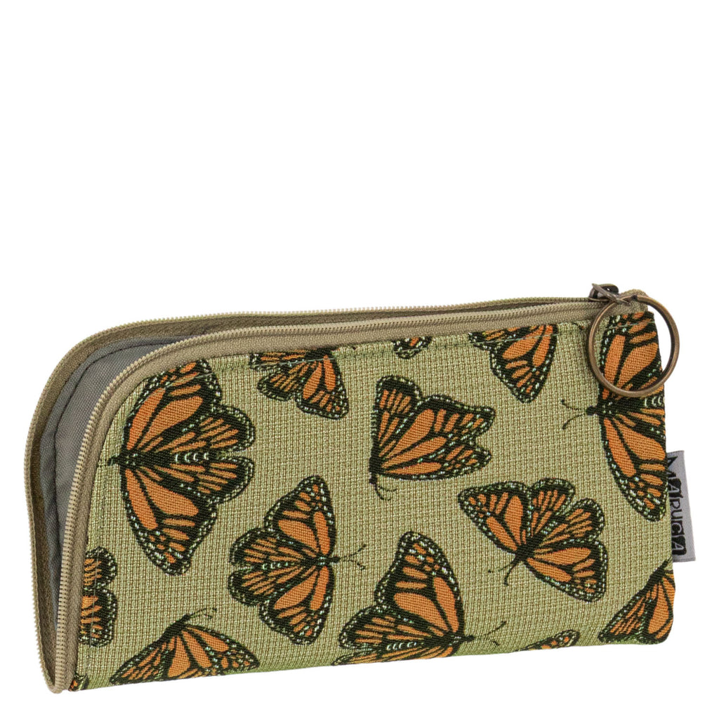 Maruca Zip Pouch in Monarch Sage