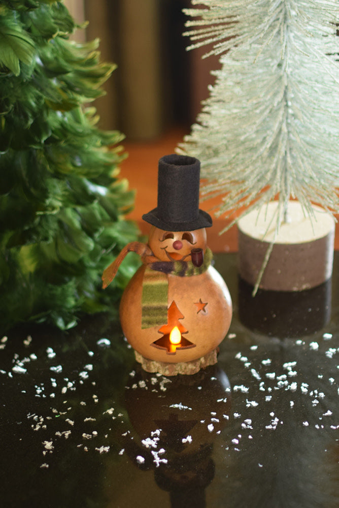 Brrr Snowman Gourd - Available in Multiple Sizes