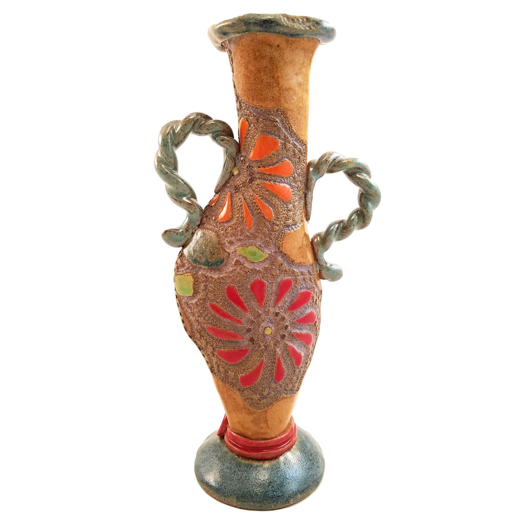 Rachel Ceramic Vase by Laurie Pollpeter