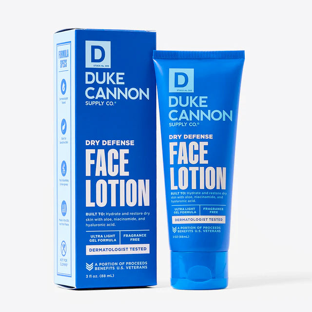 DRY DEFENSE FACE LOTION by DUKE CANNON
