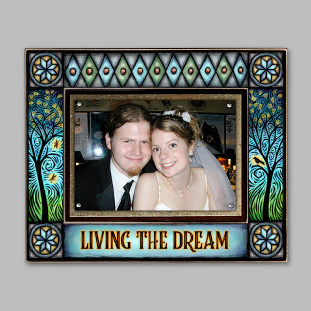 Living the Dream Large Wood Frame