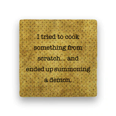 Cook From Scratch Coaster and Magnet