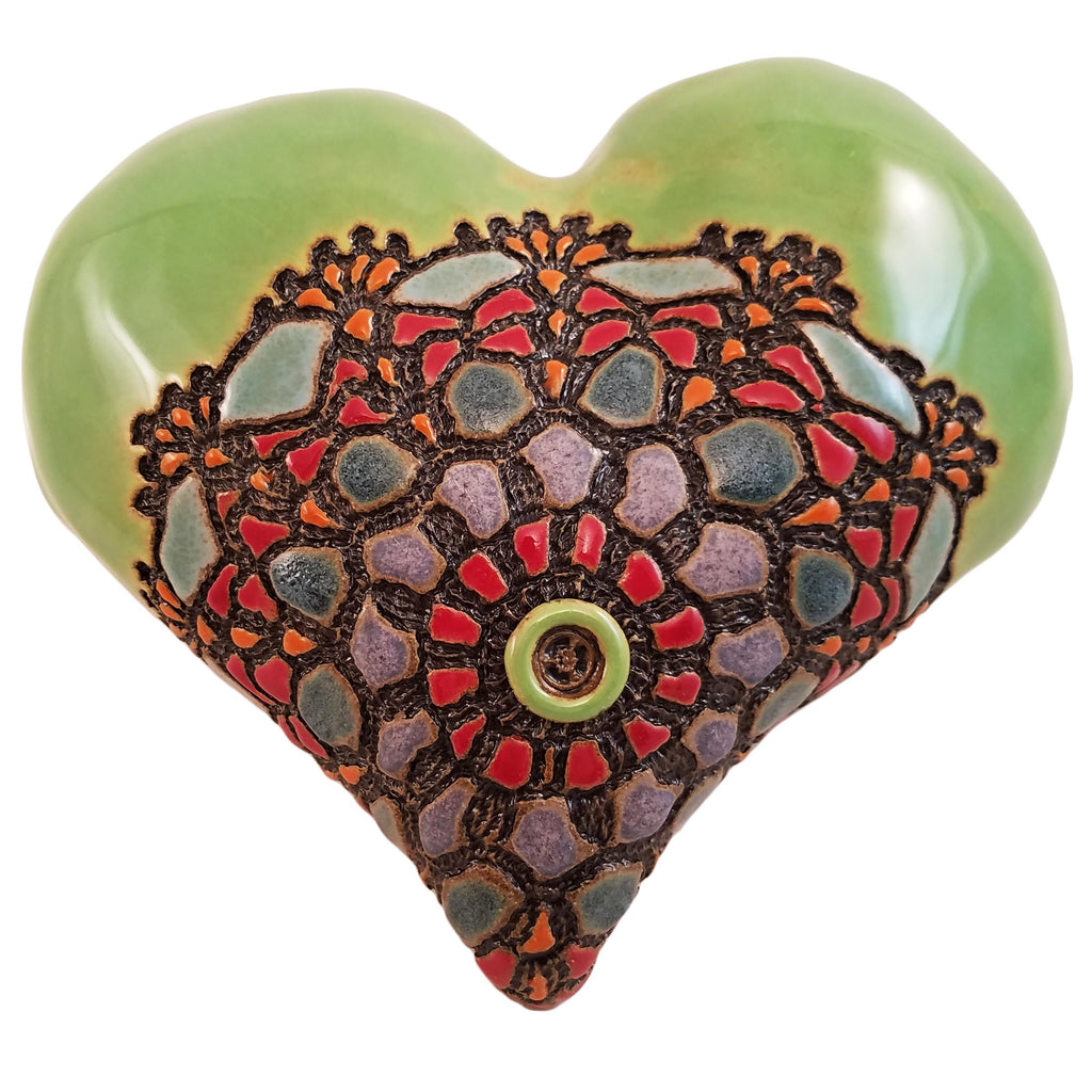 Rumors about Renee Ceramic Wall Art by Laurie Pollpeter