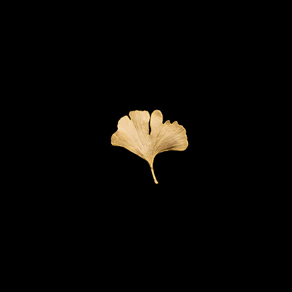 Ginkgo Brooch by Michael Michaud