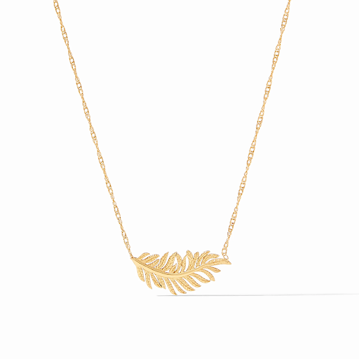 Fern Delicate Necklace in Gold by Julie Vos