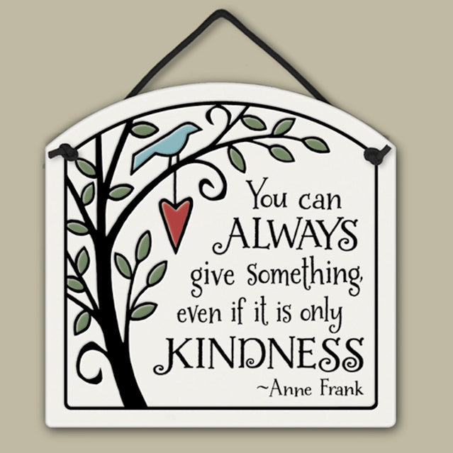 Kindness Small Arch Ceramic Tile