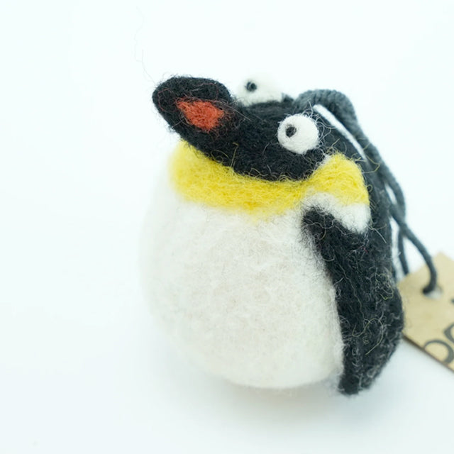 Emperor Penguin Woolie Ornament