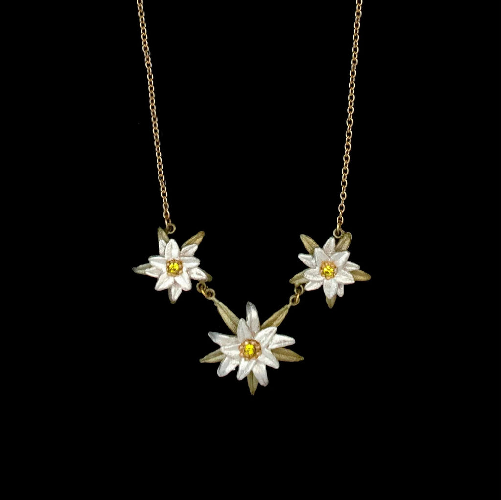 Edelweiss 16 Inch Adjustable Necklace by Michael Michaud
