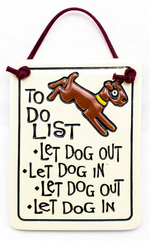 To Do List Charmer Ceramic Tile