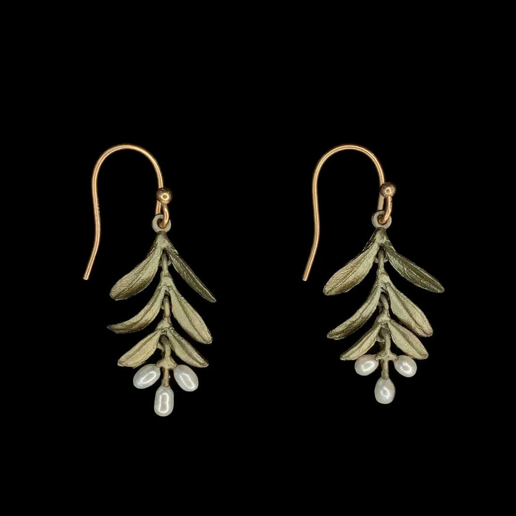 Garden Vine Wire Earrings by Michael Michaud