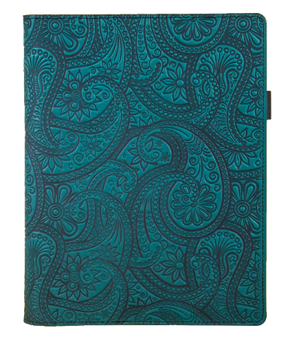Composition Notebook - Paisley in Teal