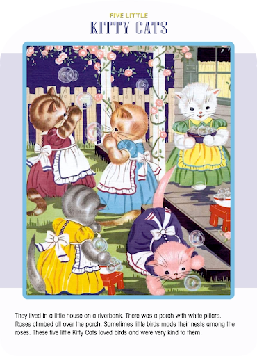 Five Little Kitty Cats Picture Book