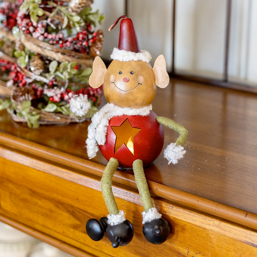 Santa's Helper Miniature Gourd
