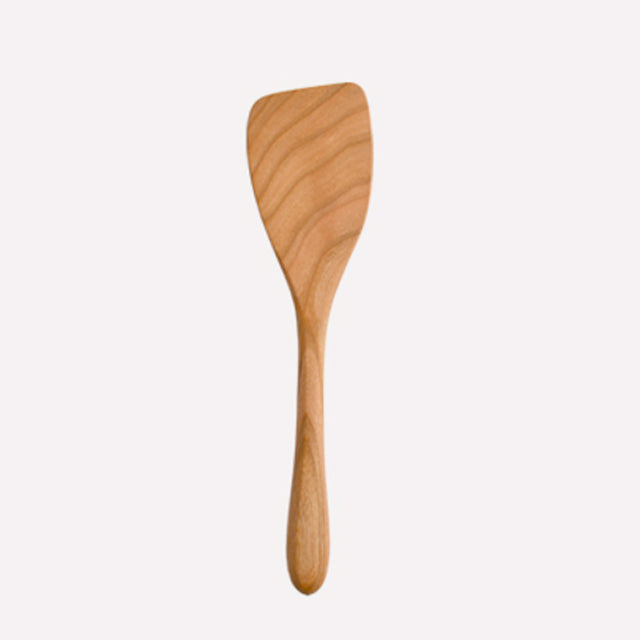 Cherry Wood Left Handed Medium Spatula 10"