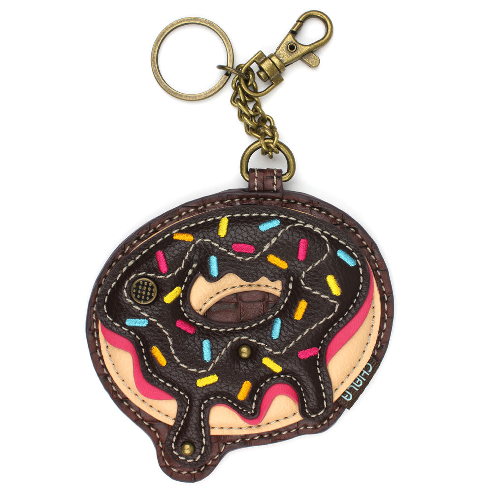 Donut Coin Purse and Key Chain by Chala