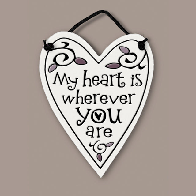 Wherever You Are Chamer Ceramic Tile