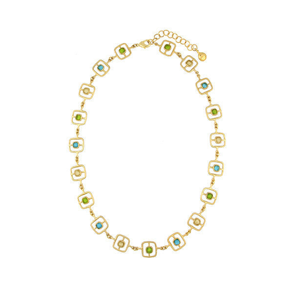 Fragment 16 Inch Adjustable All Around Necklace by Michael Michaud