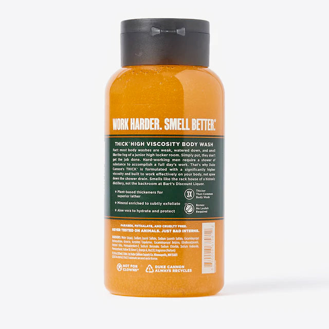 BOURBON OAK BARREL THICK HIGH VISCOSITY BODY WASH by DUKE CANNON