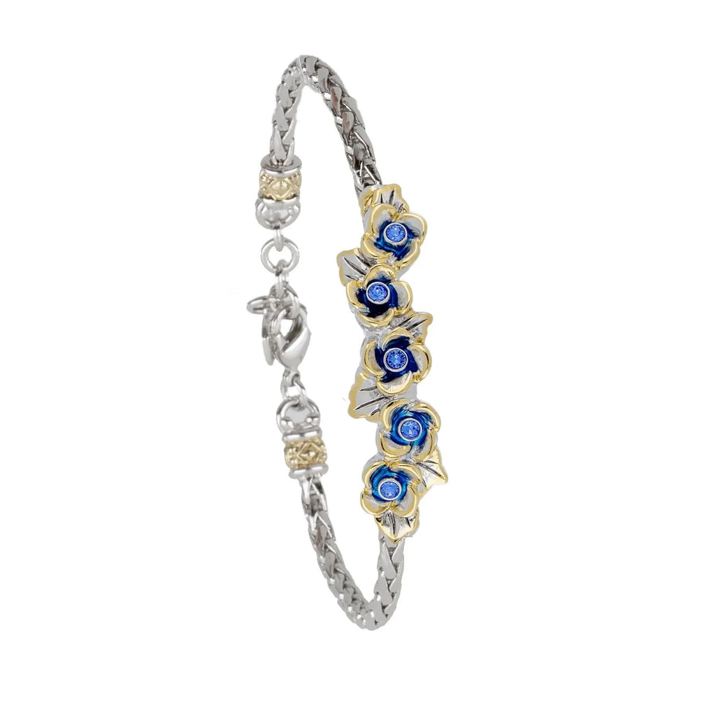 Novelão Collection Single Strand Two-Tone Bracelet by John Medeiros
