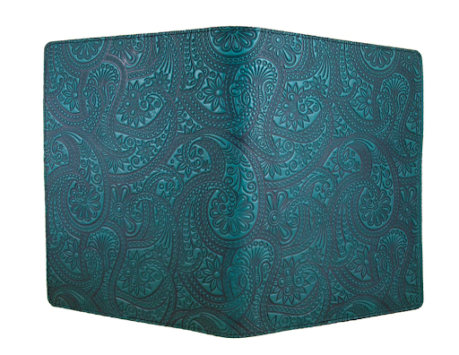 Composition Notebook - Paisley in Teal