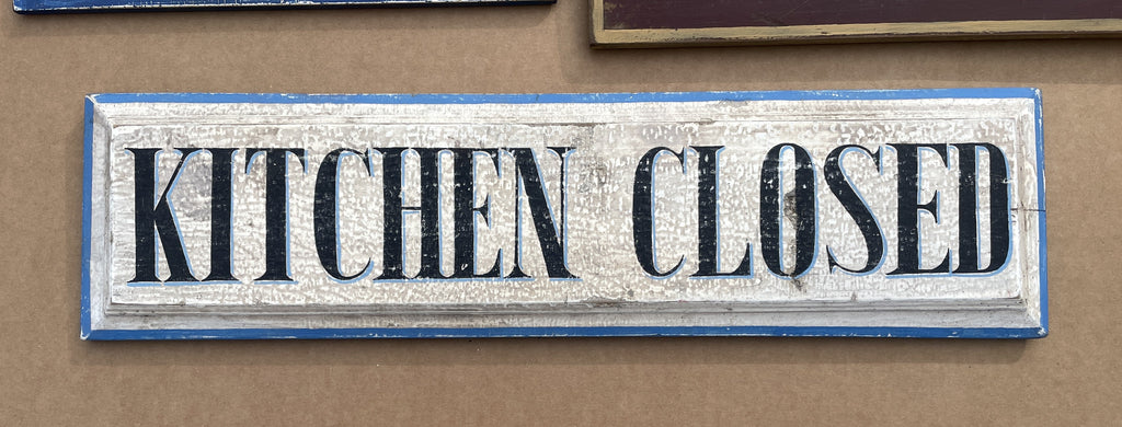 Kitchen Closed Americana Art