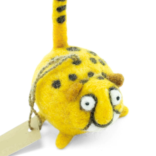 Cheetah Woolie Ornament
