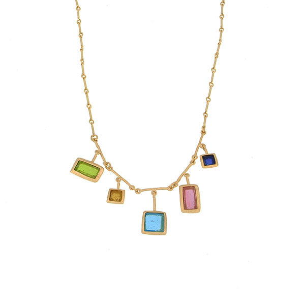 Mosaic Necklace 16 Inch Adjustable by Michael Michaud