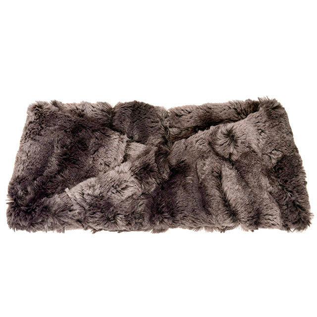 Espresso Bean Luxury Faux Fur Headband