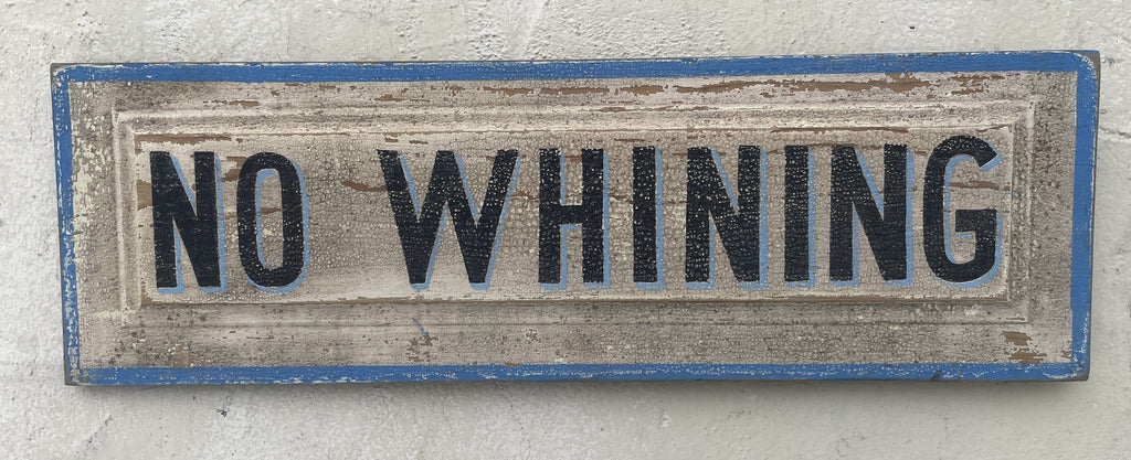 No Whining Americana Art