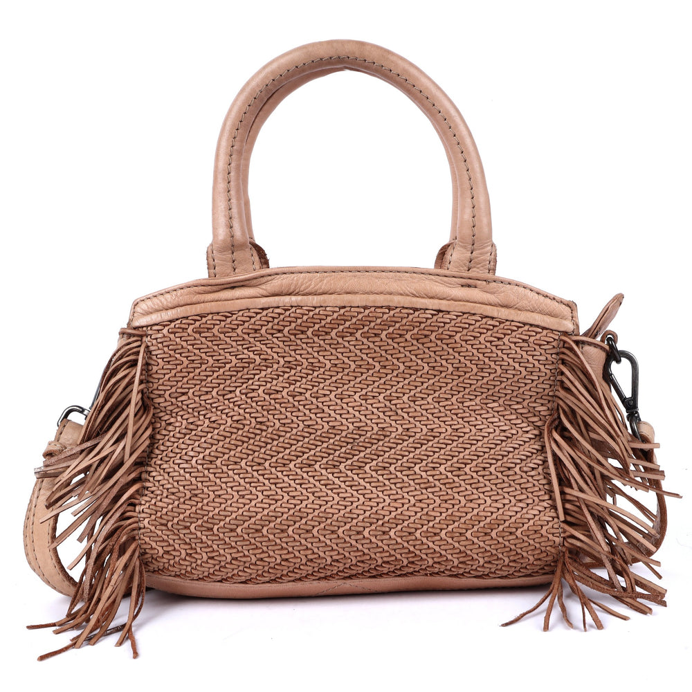 Grace Leather Crossbody in Ballet Slipper