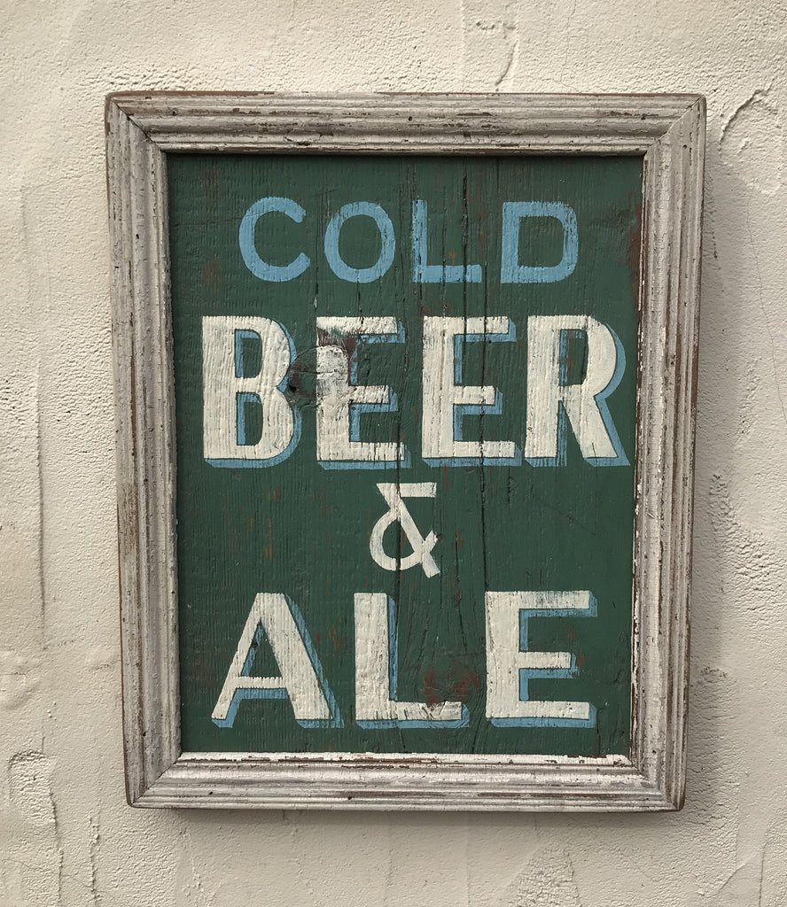 Cold Beer & Ale Americana Art