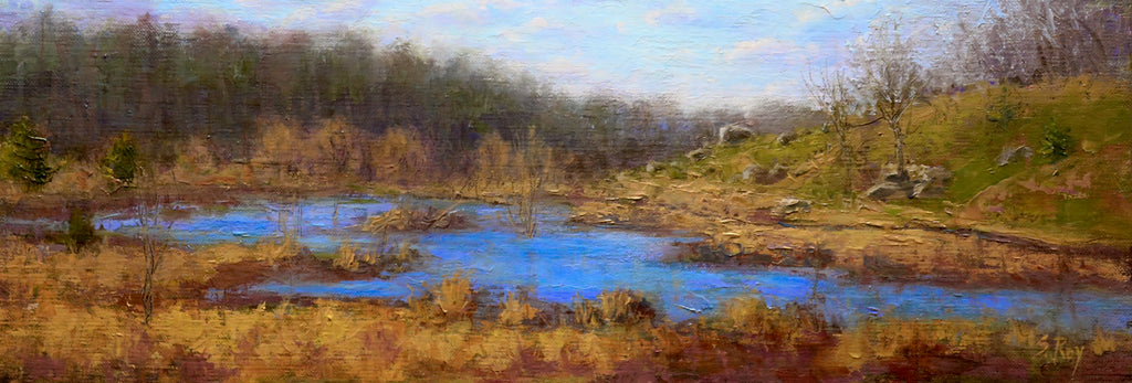 Looking Toward Devils Den by Simonne Roy